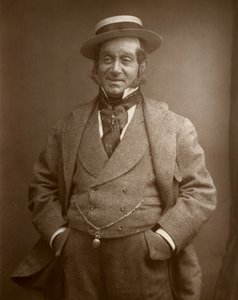 David James , britisk skuespiller, 1884 av Fehrenbach