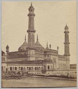 Moske, inne i Asaf-ud-Daula Imambara