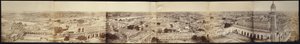 (Panorama of Lucknow, hentet fra Kaiserbagh-palasset) av Felice Beato