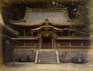 Porten Kurohozon, Shiba av Felice Beato