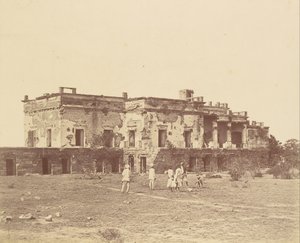 Hindu Navs hus av Felice Beato