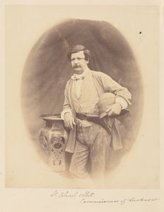 Oberstløytnant Abbott, kommissær i Lucknow av Felice Beato