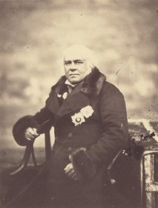 Portrett av Lord Elgin, fullmektig og ambassadør, som signerte traktaten av Felice Beato