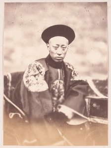 Prince Gong Q i Net of China, 1860 av Felice Beato
