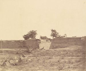 Vannbastion og brudd av Felice Beato