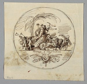 Ceres og Triptolemus av Felice Giani