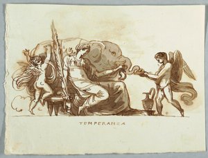 Temperanse av Felice Giani