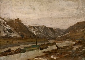 Lektere i Dinant av Félicien Rops