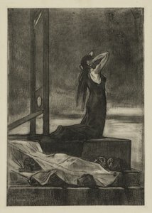 Capital Punishment: The Pain of Death (Todesstrafe: La peine de mort) av Félicien Rops