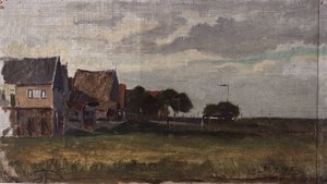 Landskap i Sverige av Félicien Rops