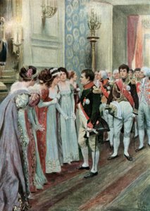 En mottakelse på Tuileriene av Felicien baron de Myrbach Rheinfeld
