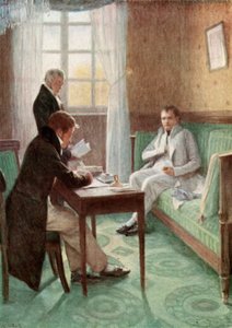 Napoleon ved St Helena av Felicien baron de Myrbach Rheinfeld