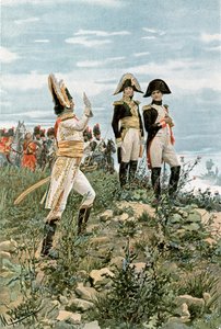 Prins Murat hilser keiseren av Felicien baron de Myrbach Rheinfeld