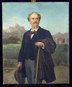 Portrett av Frederic Mistral (1830-1914) 1885