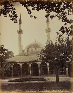 Album "Damas og Baalbek": Moskeen i Damaskus av Félix Bonfils