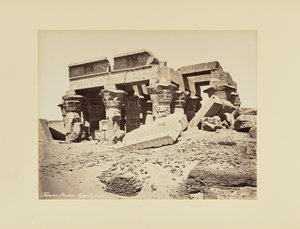Koum-Ombos (Egypt) av Félix Bonfils
