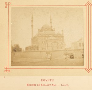 Muhammad Alis moské, Kairo av Félix Bonfils