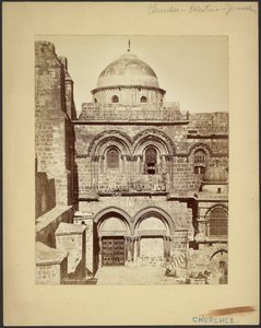 Den hellige grav, Jerusalem av Félix Bonfils