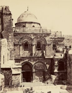 Den hellige grav - Jerusalem av Félix Bonfils