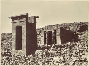 Tempelet i Andour av Félix Bonfils