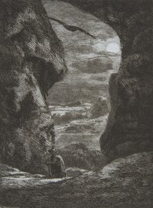 Farvel til Karpatz, 1857. av Felix Bracquemond