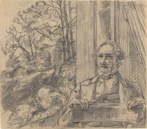 Jacob Meyer-Heine av Felix Bracquemond