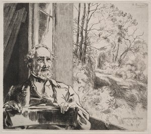Meyer-Heine av Felix Bracquemond