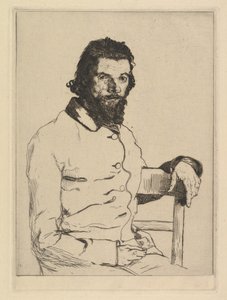 Portrett av Charles Meryon, 1853.