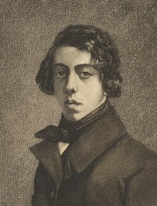 Portrett av Théodore Chassériau, 1893. av Felix Bracquemond