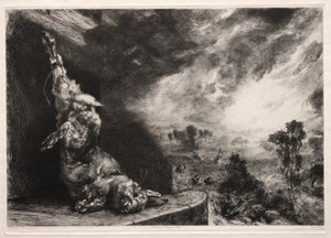 Den store kaninen av Felix Bracquemond