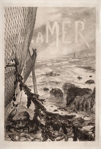 Havet, 1905. av Felix Bracquemond
