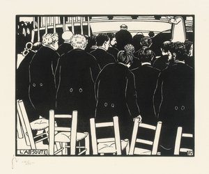 Absolution av Felix Edouard Vallotton