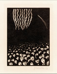 Fyrverkeri av Felix Edouard Vallotton