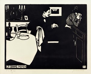 Den store veien av Felix Edouard Vallotton