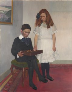 Hahnloser-barna, 1912. av Felix Edouard Vallotton