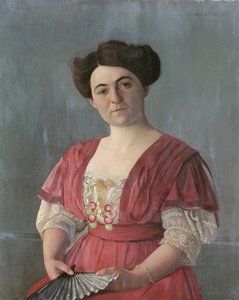 Portrett av fru Haasen, 1908