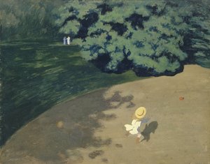 Ballen, 1899 av Felix Edouard Vallotton