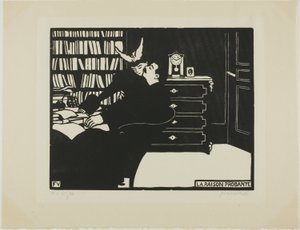 The Cogent Reason, plate fire fra Intimacies av Felix Edouard Vallotton