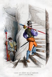 Offiser for vaktene, Garde du corps de la prévoté 1574-1589 1882-1884