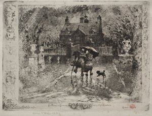 Landnaboene, 1879-1880. av Felix Hilaire Buhot