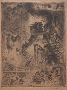 Krysset av Felix Hilaire Buhot