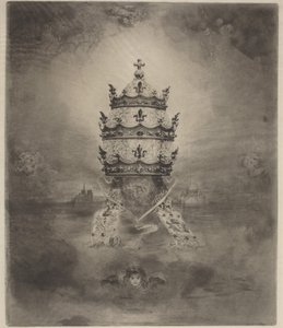 Tiaraen, 1888. av Felix Hilaire Buhot