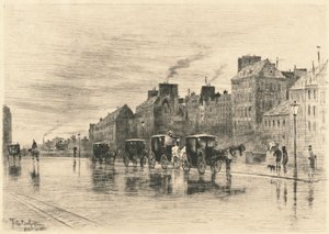 Vintermorgen på Quai de l