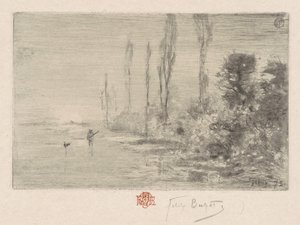 En høstmorgen (høstettermiddag) av Felix Hilaire Buhot