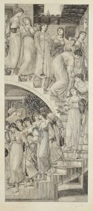 The Golden Stairs, etter Sir Edward Coley Burne-Jones av Felix Jasinski