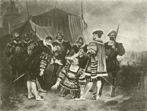 Alt er bra som ender bra. Akt IV-Scene III (gravyr) av Felix Octavius Carr Darley