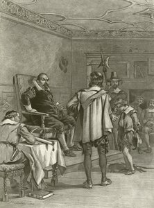 Som du vil. Akt II, Scene VII (gravyr) av Felix Octavius Carr Darley
