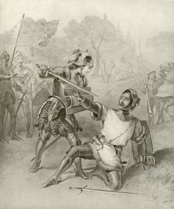 Første del av kong Henry VI. Akt I, Scene II (gravyr) av Felix Octavius Carr Darley