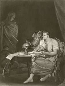 Julius Cæsar. Akt IV, Scene III (gravyr)