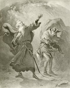 Kong Lear. Akt III, Scene II (gravyr)